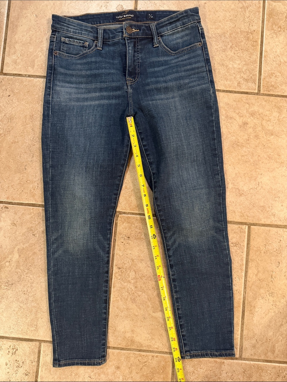Lucky Brand Women's Ava crop  Jeans -6/28